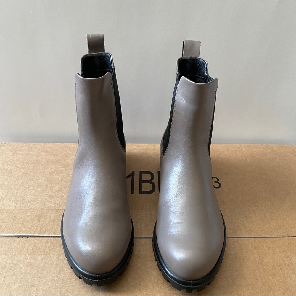 Ecco Modtray Chelsea Boots Taupe Leather EU35 US4-4.5